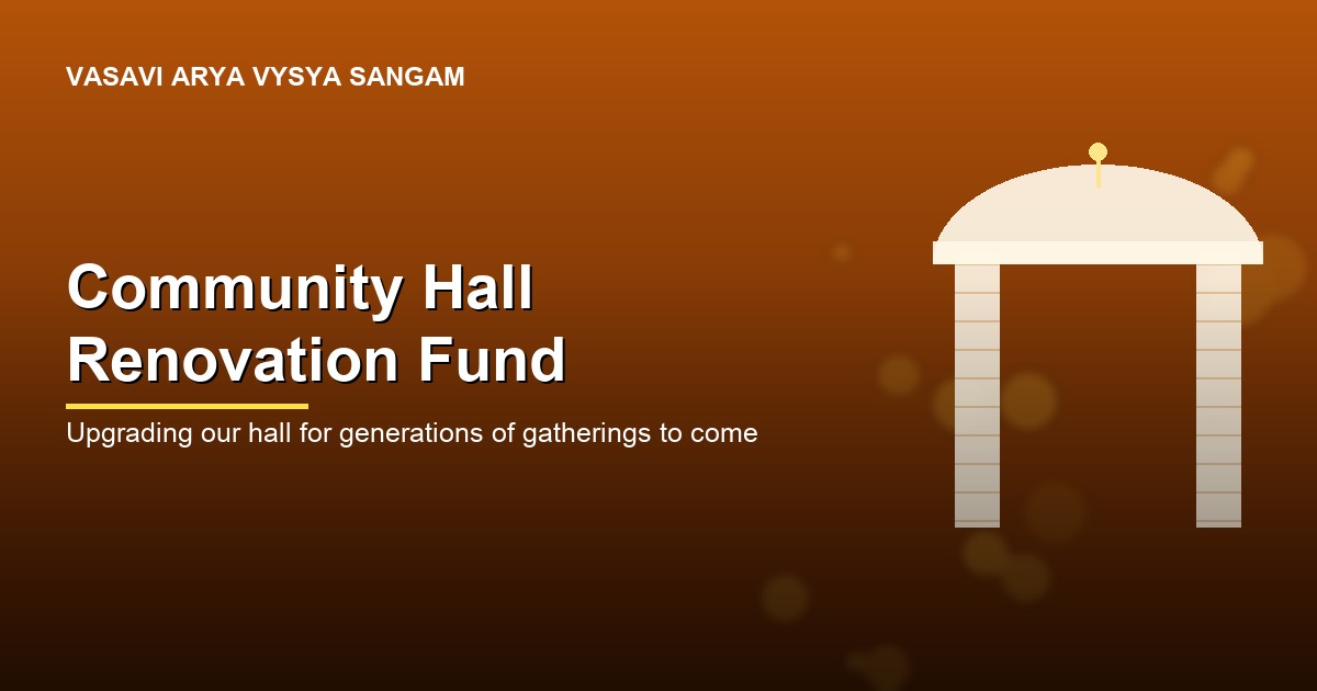 Community Hall Renovation Fund